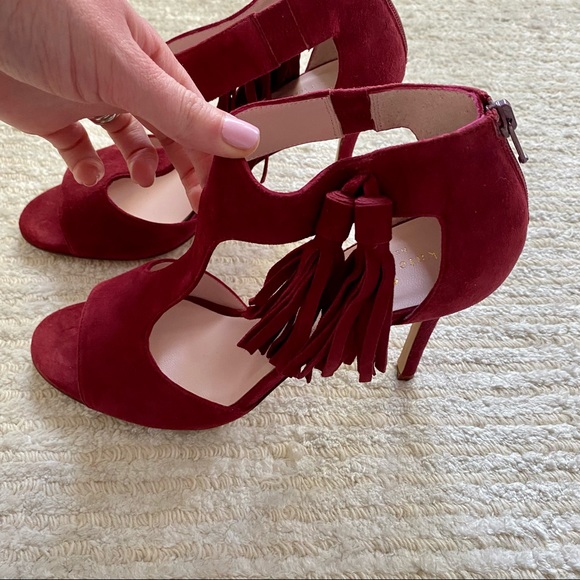 NWT Kate Spade Inga suede heels - Picture 10 of 15